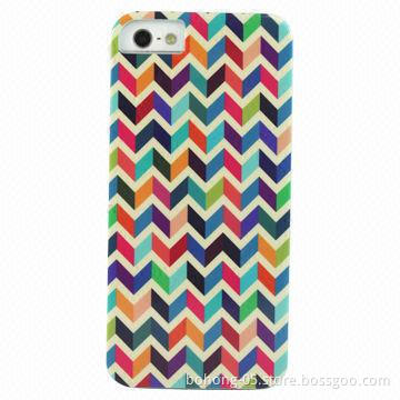 Case for iPhone 5, Made of TPU, TPU Half Pack on IML